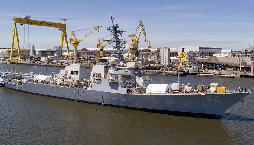 DOD Says U.S. Naval Shipbuilders Can’t Build Two Destroyers Per Year
