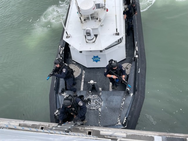 GOLDEN GATE TRANSIT DISTRICT COORDINATES ‘LIVE SHOOTER’ EXERCISE ON SAN FRANCISCO BAY FERRY