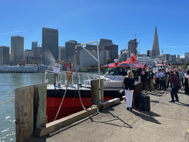 S.F. Bar Pilots Hail New Low Emission Pilot Boat Golden Gate